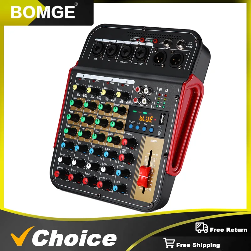 Audio Music Mixer - Mixer de áudio com Bluetooth e