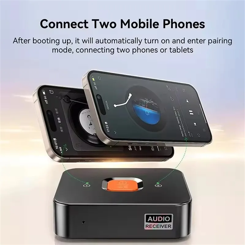 Audio Music Mixer - Receptor de Áudio Bluetooth 6.0 MEUYAG,