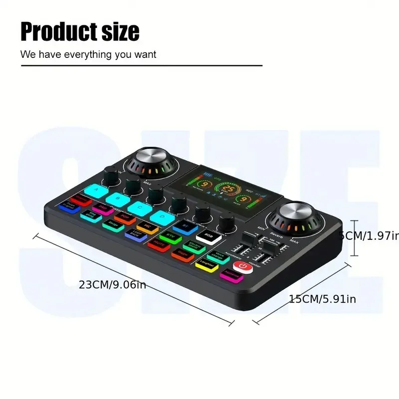 Audio Music Mixer - Mixer de Áudio, Placa de Som