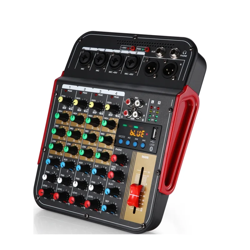 Mixer de áudio com Bluetooth e - Audio Music Mixer avaliação e preço