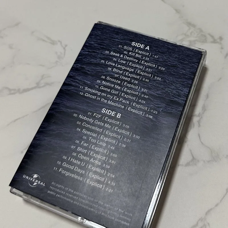 Fita Cassete de Música R&B Oci - Audio Music Lyrics avaliação e preço