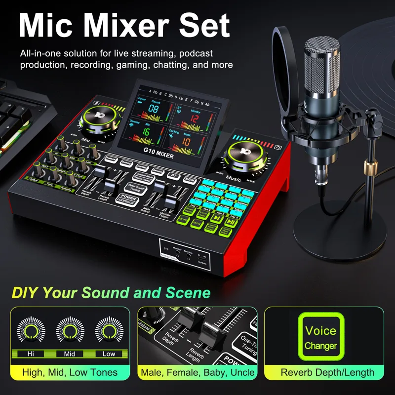 Kit de Microfone para Podcast  - Audio Music Youtube avaliação e preço