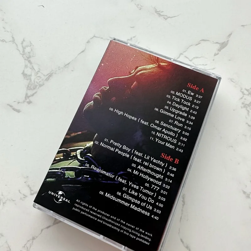 Fita Cassete de Áudio Retrô La - Audio Music Lyrics avaliação e preço