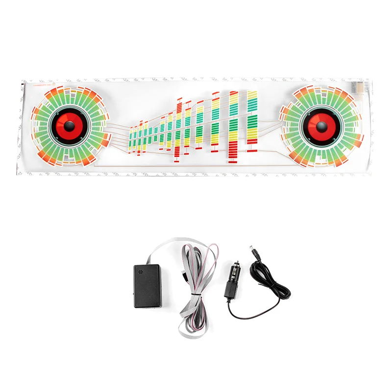Pára-brisa do carro led equali - Audio Music Mixer avaliação e preço