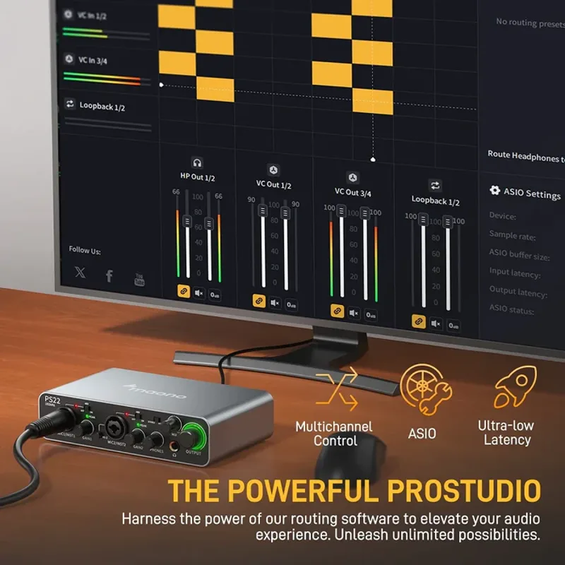 Interfaces de Áudio Profission - Audio Music Software avaliação e preço