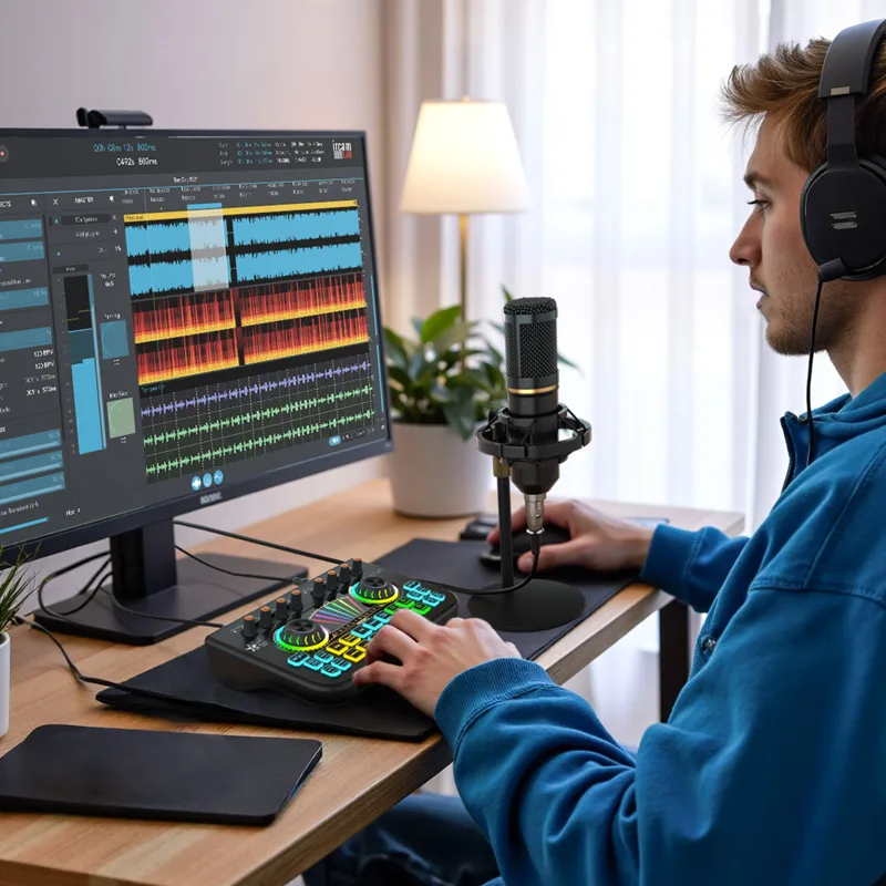 Kit de Equipamentos para Podca - Audio Music Mixer avaliação e preço