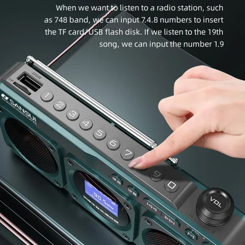 Portátil f28 rádio fm hi-fi qu - Audio Music Lyrics avaliação e preço