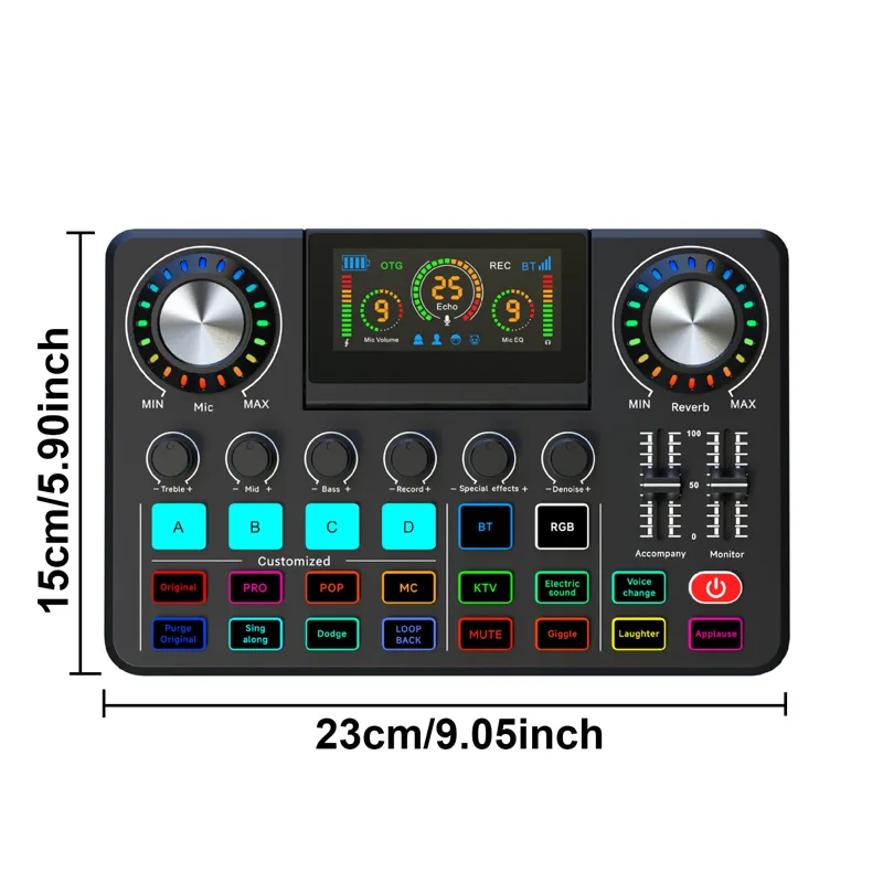 Mixer de Áudio, Placa de Som a - Audio Music Mixer avaliação e preço