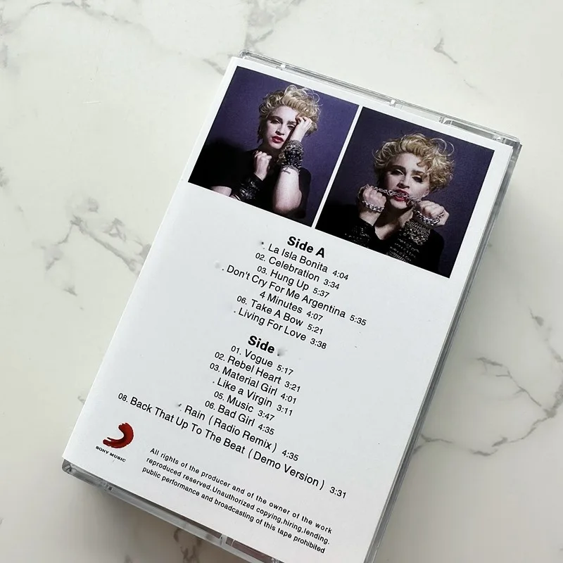 Cassete Pop Europeu-Americano  - Audio Music Lyrics avaliação e preço