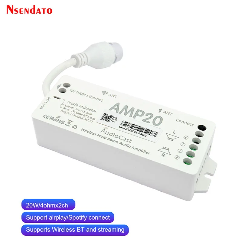 Audiocast AMP20 Amplificador d - Audio Music Youtube avaliação e preço