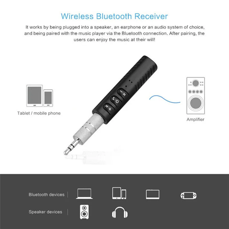 Receptor Aux sem fio Bluetooth - Audio Music Mp3 Free avaliação e preço